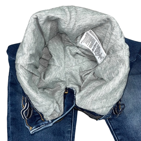 Like New GAP Jersey Lined Jeans 4 Medium Wash - Picture 6 of 10